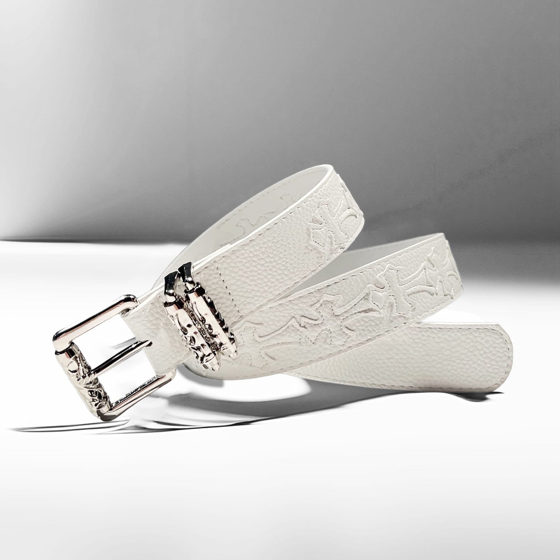 Chrome Vision™ Belt - White