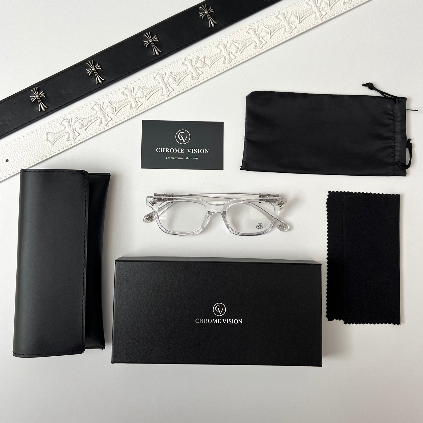 Chrome Vision™ Glasses Clear