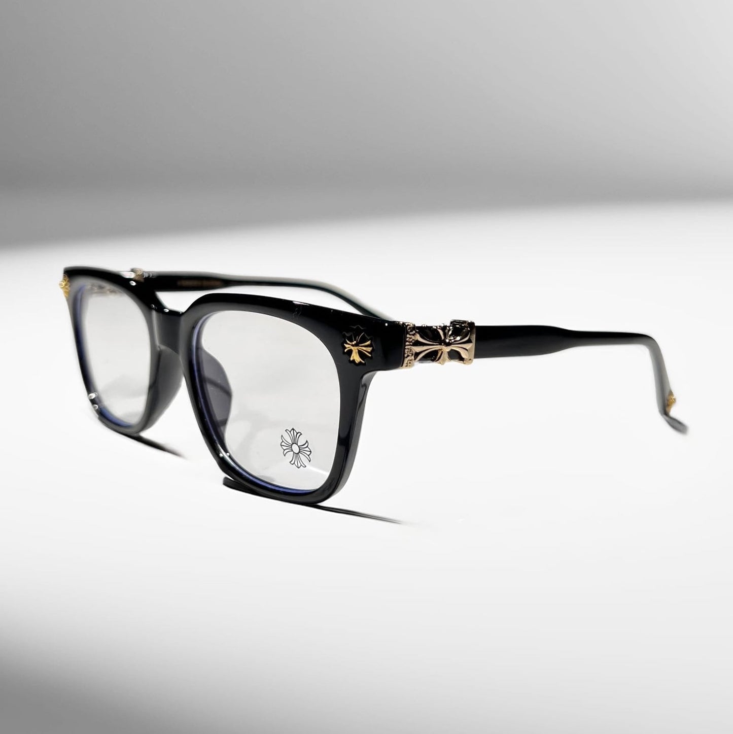 Chrome Vision™ Brille - Black/Gold - Premium