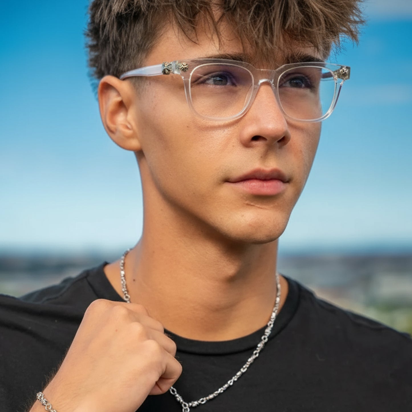 Chrome Vision™ Brille - Transparent - Plain