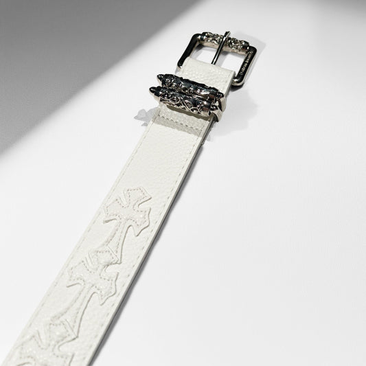 Chrome Vision™ Belt - White