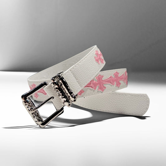 Chrome Vision™ Belt - White/Pink