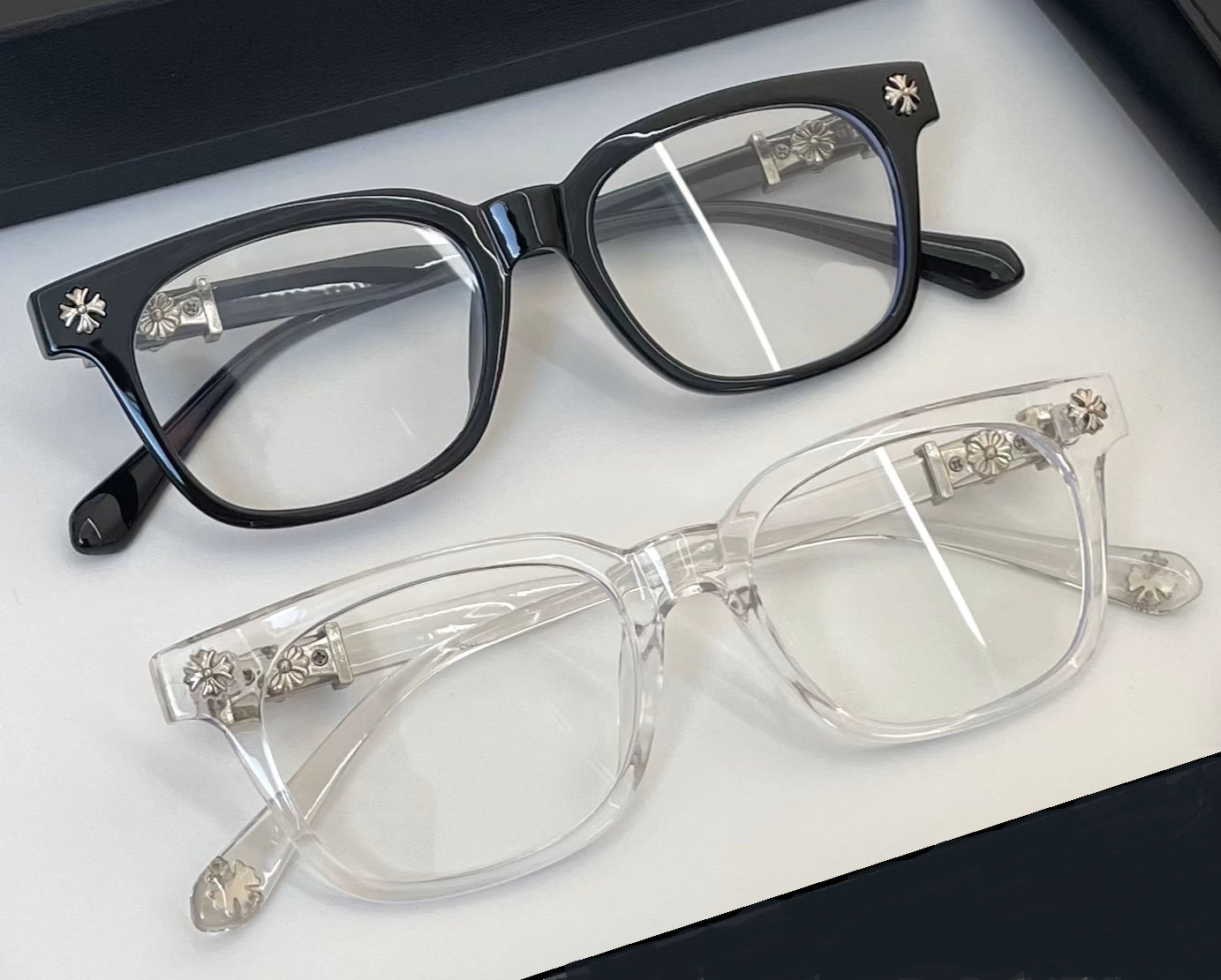 Chrome Vision™ Glasses - Set - Clear