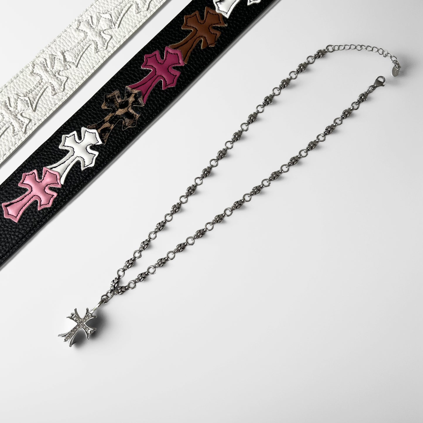 Chrome Vision™ Signature Set – 2 Glasses + free Chain + Bracelet + Cardholder
