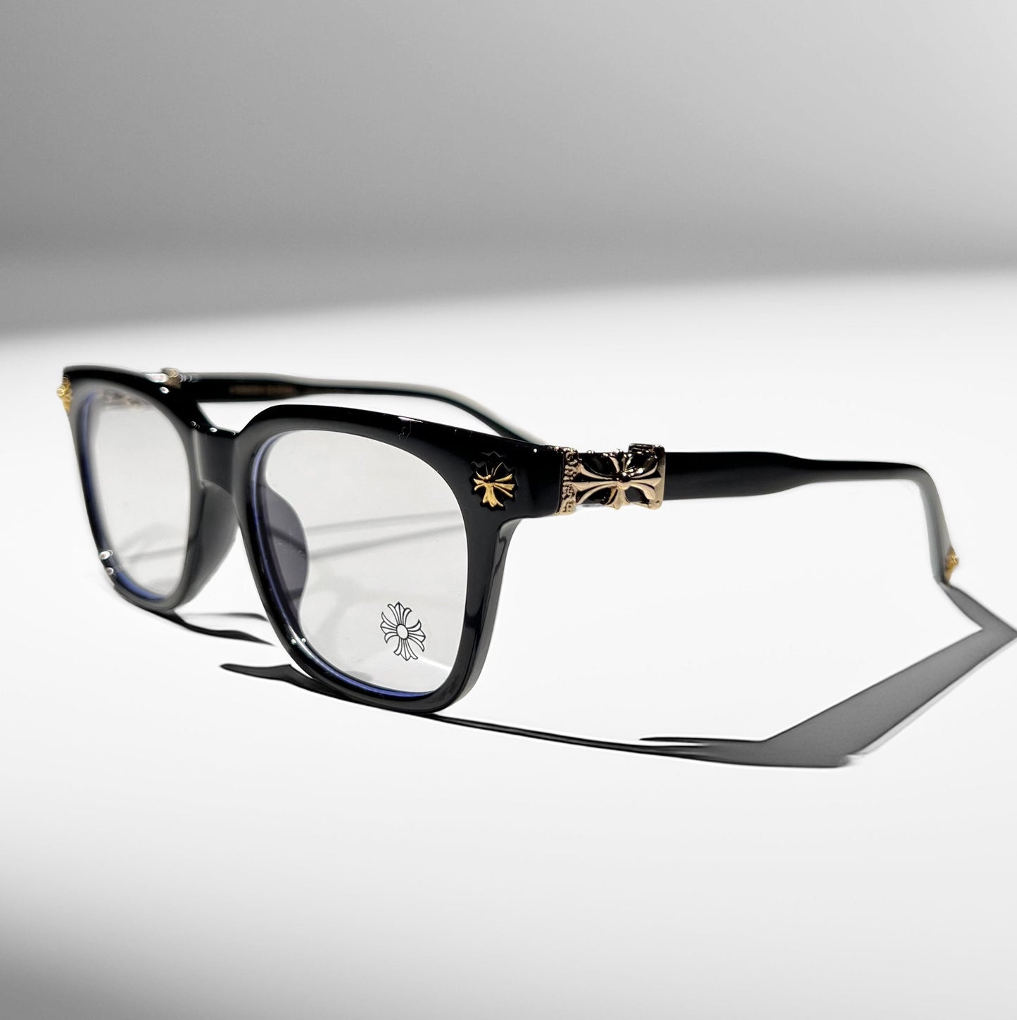 Chrome Vision™ Brille - Black/Gold - Premium