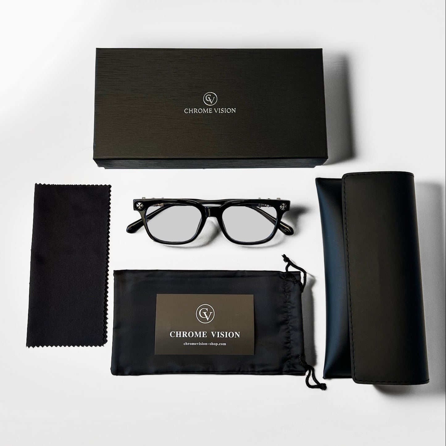Chrome Vision™ Brille - Black - Plain